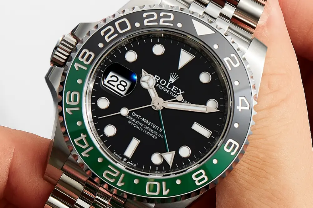 Rolex® GMT-Master II - Sprite 40 mm, Jubilee.