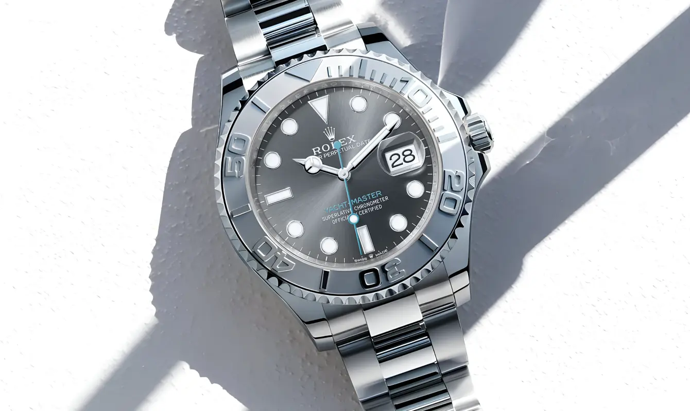 Rolex® Yacht-Master, 40 mm, Oystersteel & Platinum