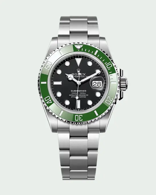Rolex®️ Submariner Green Bezel – Oyster, 41 mm, Oystersteel